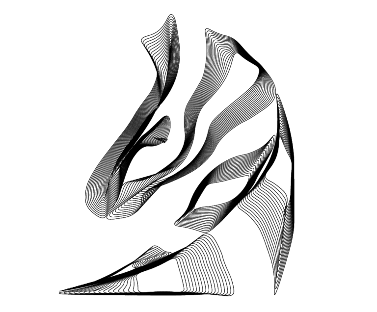 Zebra Line art for rayleighg website